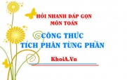 Công thức tích phân từng phần lớp 12? Hỏi nhanh đáp gọn môn Toán